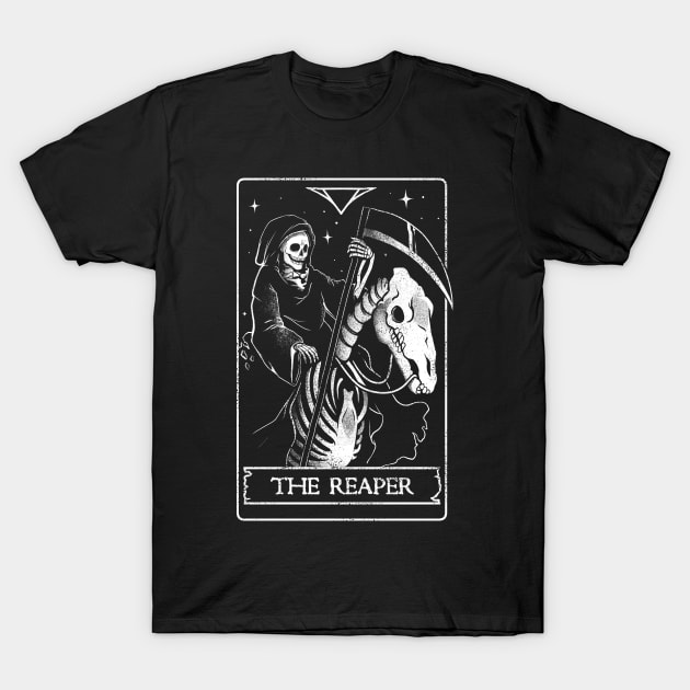 The Reaper - Death Evil Skull Gift T-Shirt by eduely